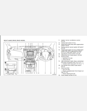 nissan navara 2019 owners manual rhd and lhd